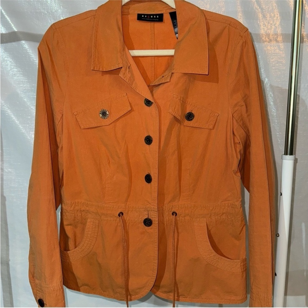 Orange Women's Jacket - Picture 2 of 4